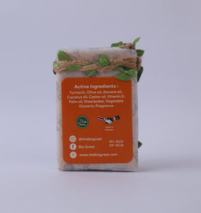 Turmeric Handmade Soap – Brightening & Anti-Inflammatory Cleanse
